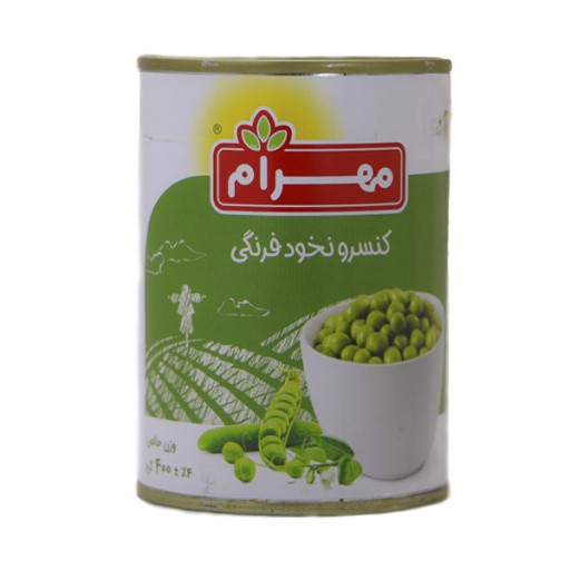  عکس کنسرو نخودفرنگی مهرام